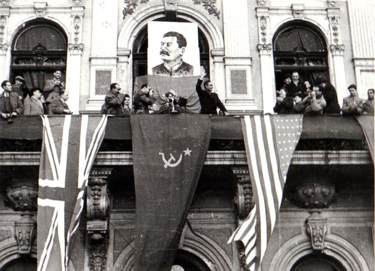 Miting de 7 noiembrie 1944 Fototeca online a comunismului românesc, cota 37/1944 