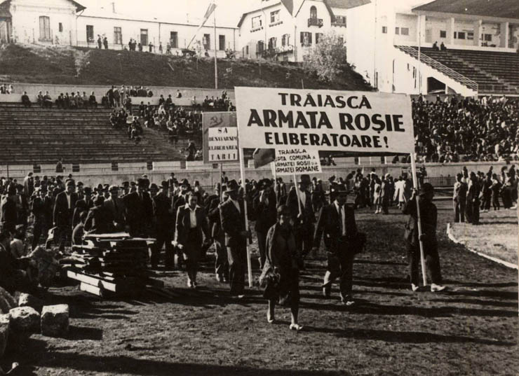 Miting pe stadionul ANEF, Fototeca online a comunismului românesc, cota 2/1944